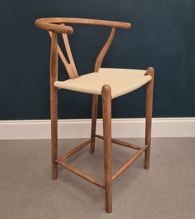 Wish Ash Wood Counter Stool 64cm seat height