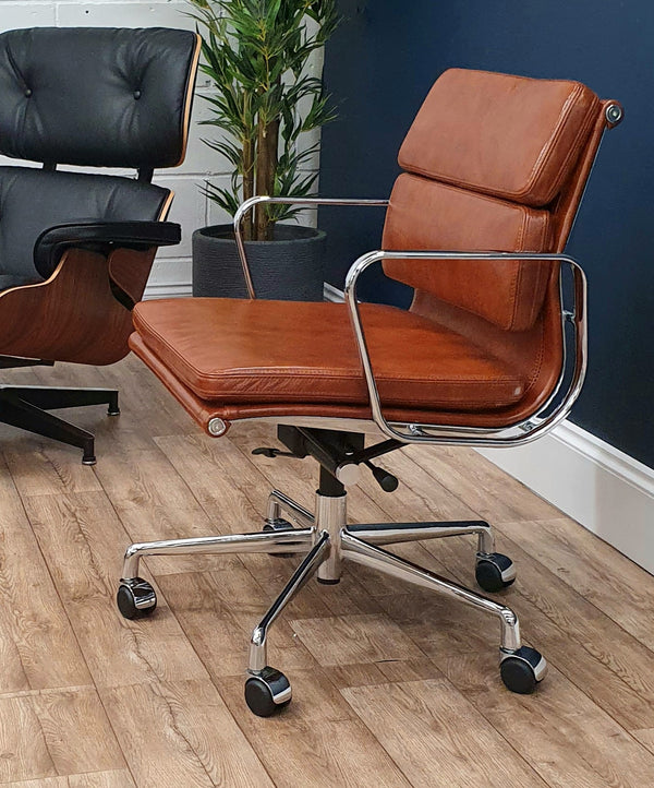 Mid Century Style Leather Office Chairs. A Buying Guide.