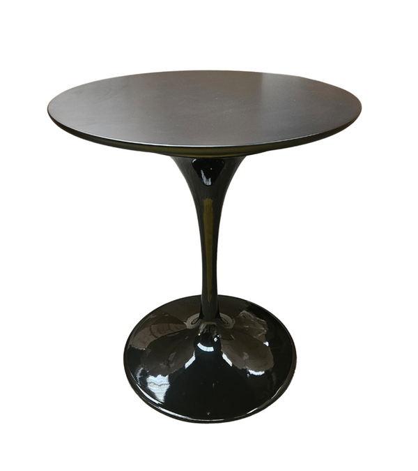 Outlet Item Black Tulip Table For Two 70cm round