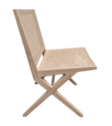 Jeanneret Style Side Dining Chair Solid Ash