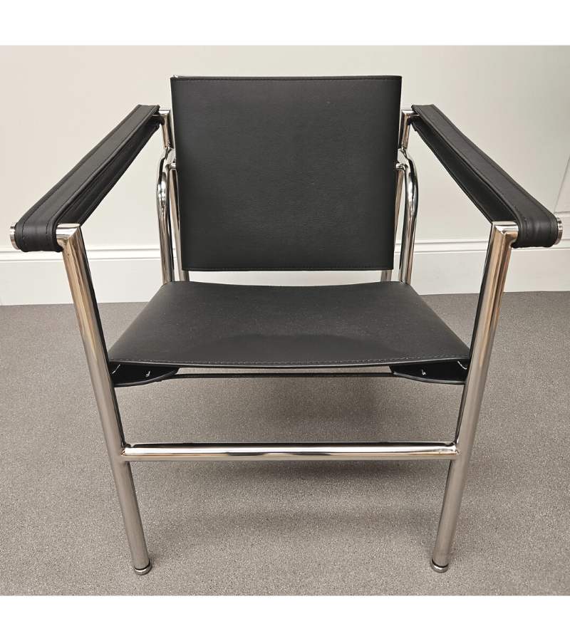 LC1 Style Sling Chair in Premium Leather Onske