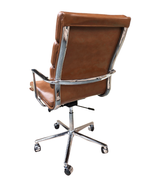 Menlo High Back Real Leather Executive Office Chair