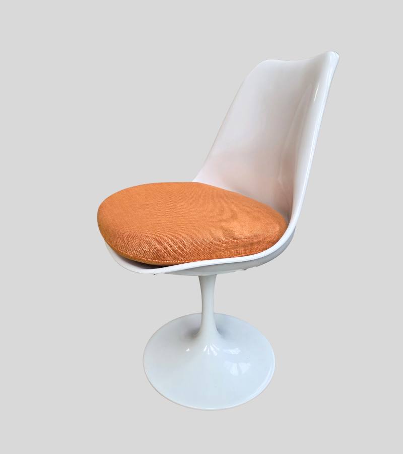 Tulip Style Swivel Dining Chair – Mid Century Modern | Onske