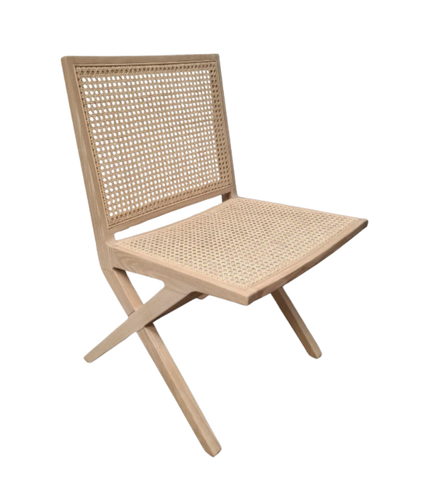 Jeanneret Style Side Dining Chair Solid Ash