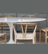 Marble Dining Table Tulip Style Choice of Size