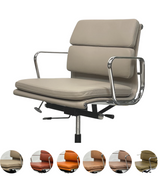 217 Eames Style Premium Aniline Leather Office Chair