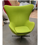 Outlet Item Egg Chair in Premium Cashmere Avocado C