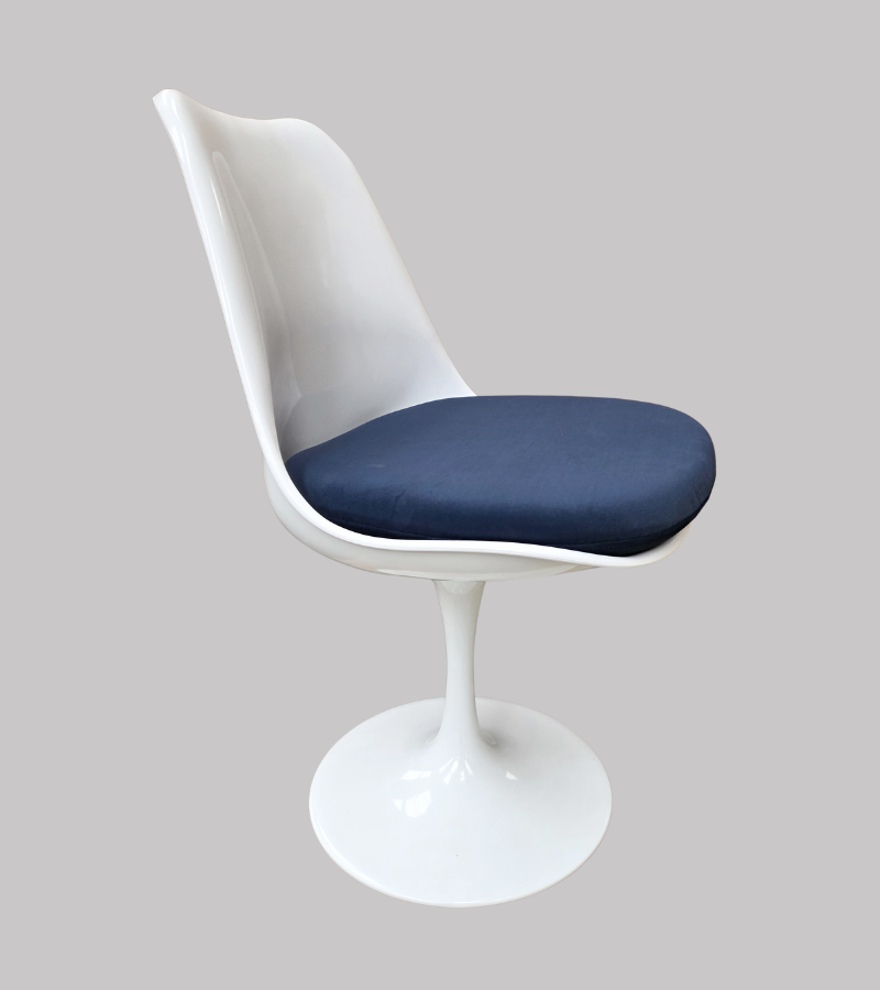 Tulip Style Swivel Dining Chair – Mid Century Modern | Onske