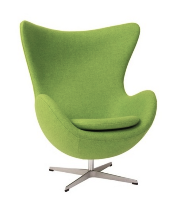 Outlet Item Cashmere Wool Arne Jacobsen Style Egg Chair