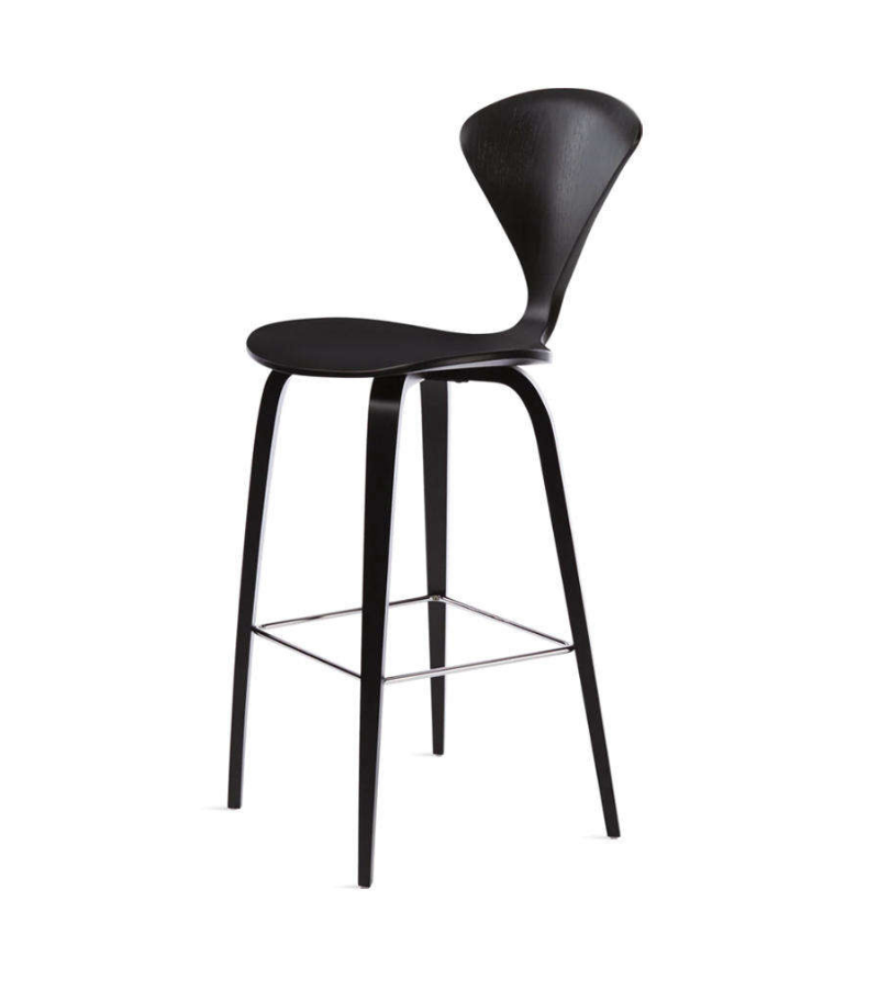 Norman Cherner Style Counter Stool 65cm Seat Height Onske