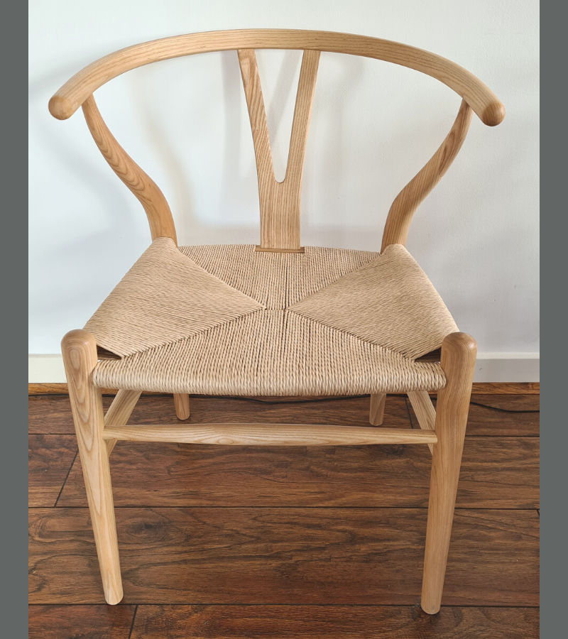 Y Style Dining Chair in Natural Ash Wood