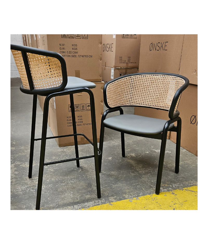 Outlet Item Bar Stool and Chair Set