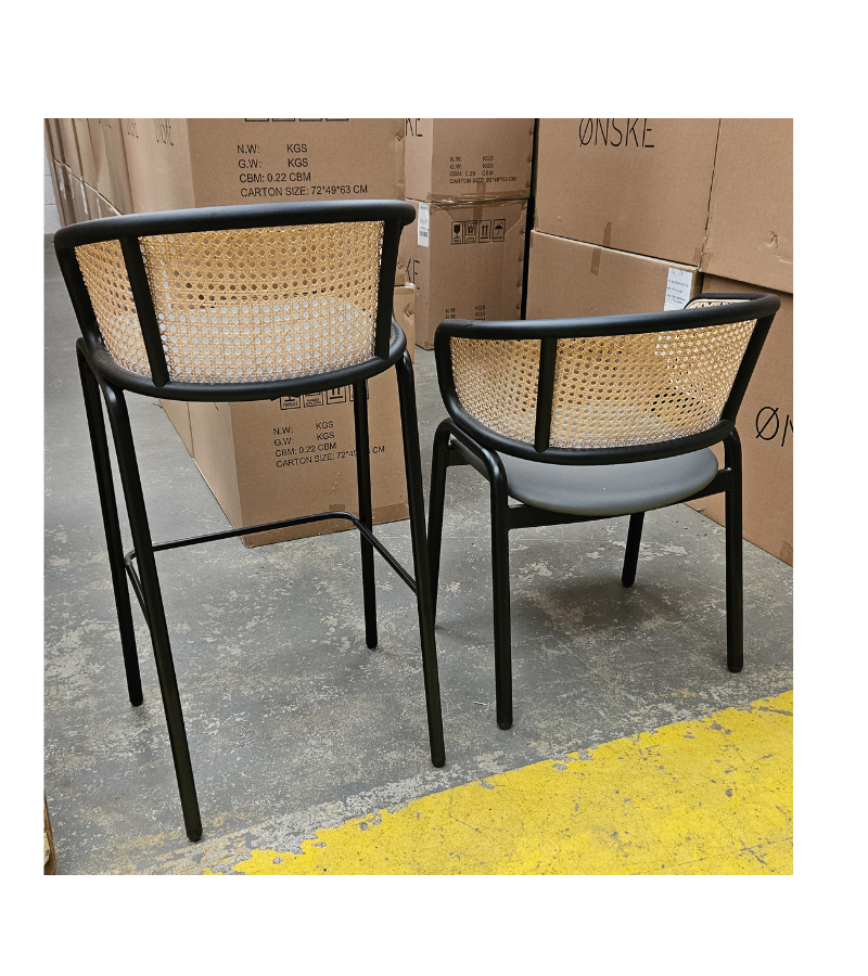 Outlet Item Bar Stool and Chair Set