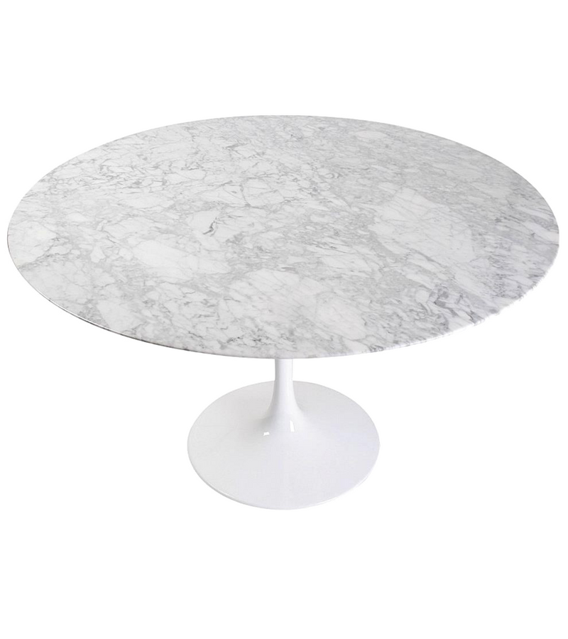 120cm Marble Tulip Table - Onske