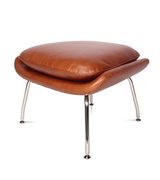 Womb Chair with Ottoman Aniline Leather - Onske