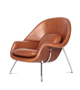 Womb Chair with Ottoman Aniline Leather - Onske