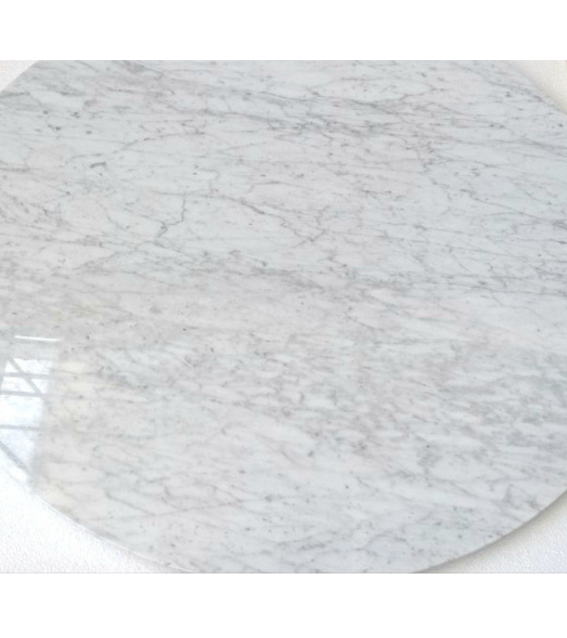 100cm Round Tulip Marble Table - Onske