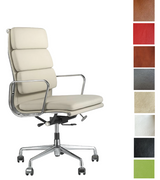 High Back Executive EA 219 Style Office Chair Full Leather - Onske