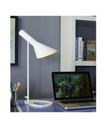 Arne Jacobsen Style White Desk Light - Onske