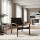 Foxhill Arm Chair in Saddle Leather