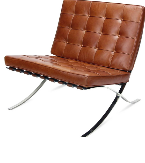 Aniline Leather Barcelona Chair Onske Premium Range - Onske