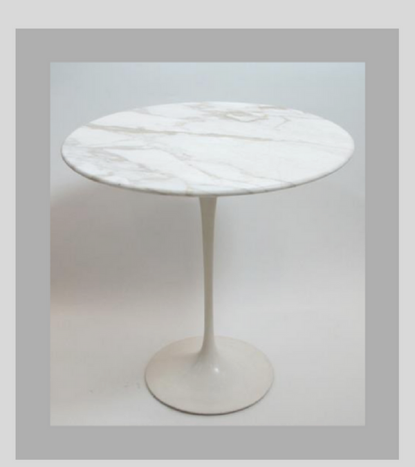 Marble Bistro Table 80cm Diameter - Onske