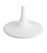 Tulip Style White Gloss Dining Table - Onske