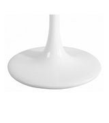 Tulip Style White Gloss Dining Table - Onske