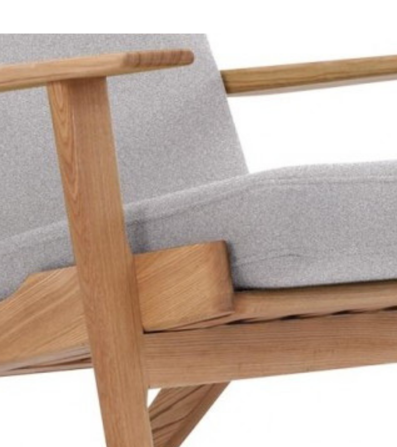 Lounge Chair GE Style in Ash Wood Onske