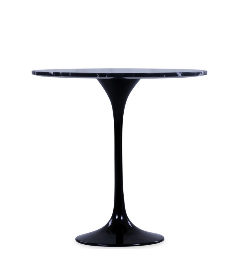 Black discount tulip table