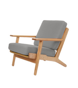 GE290 Plank Chair in Ash Wood Wegner Style - Onske