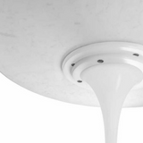 Arabescato Marble Tulip Dining Table in Choice of Size - Onske