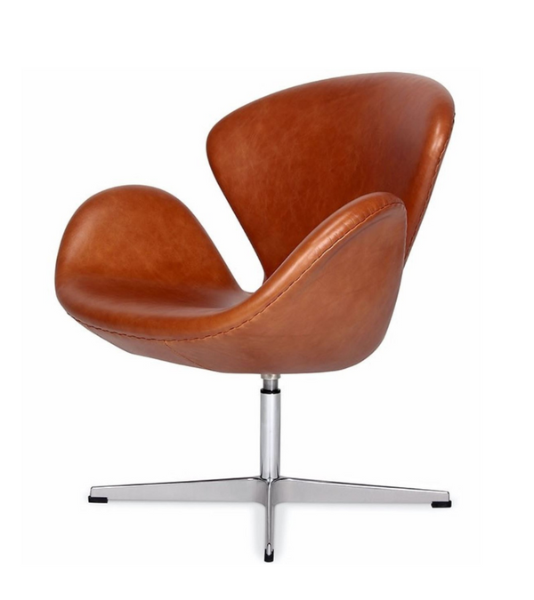 Swan Chair in Aniline Leather - Onske