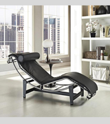 LC4 Style Chaise Longue in Premium Leather