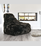 Pure 100% Sheepskin Luxury Beanbag Chair in choice of furs