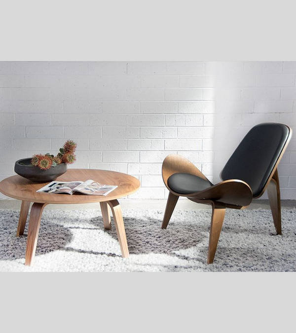 Outlet Item Eames Style Round Coffee Table