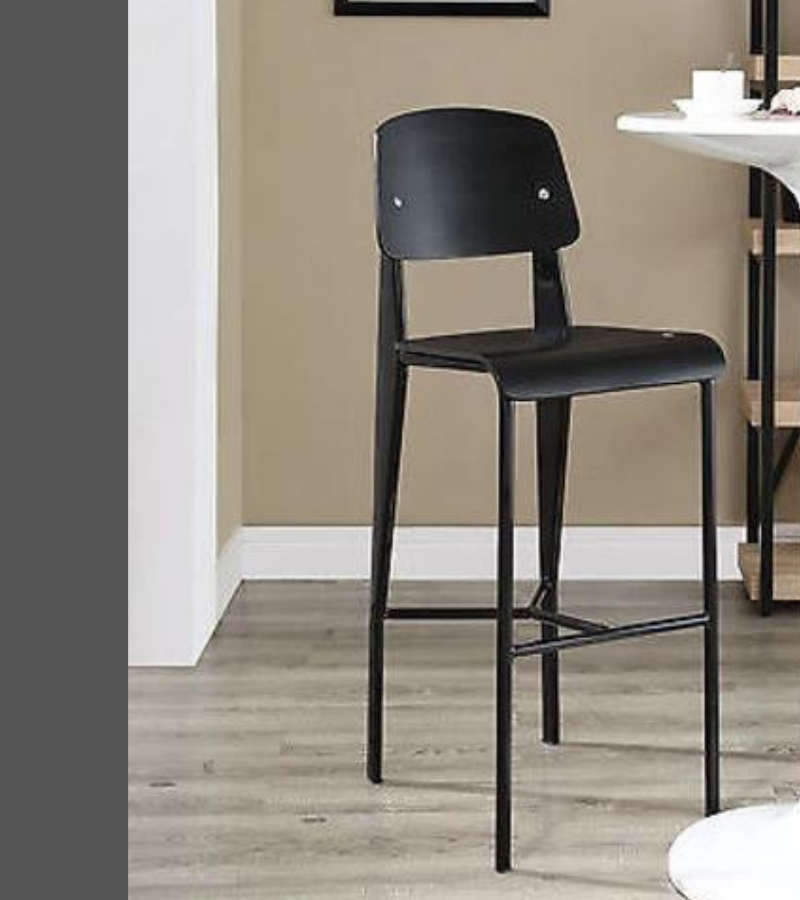 Bar Stool 74cm high Jean Prouve style Onske