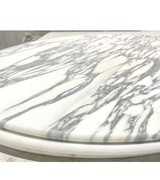Arabescato Marble Tulip Dining Table in Choice of Size