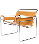 Wassily Style Chair in Premium Leather