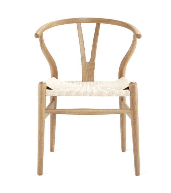 Wishbone CH24 Wegner Style Chair in American Oak - Onske