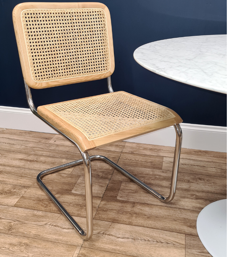 Cesca style Rattan Chair in Natural or Walnut Onske