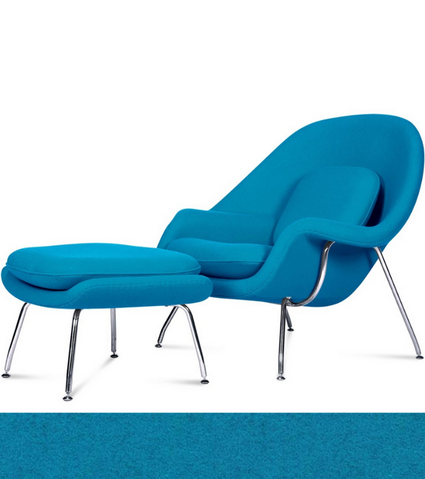 Womb Chair Model 70 Saarinen Style in Premium Fabric - Onske