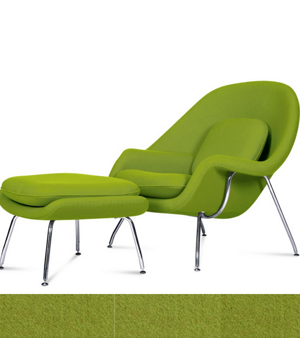 Womb Chair Model 70 Saarinen Style in Premium Fabric - Onske