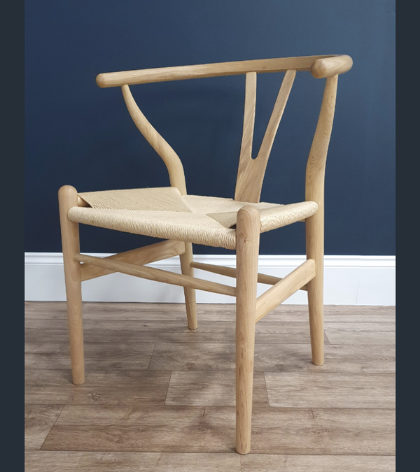 Y Dining Chair Premium Finish Natural Ash - Onske
