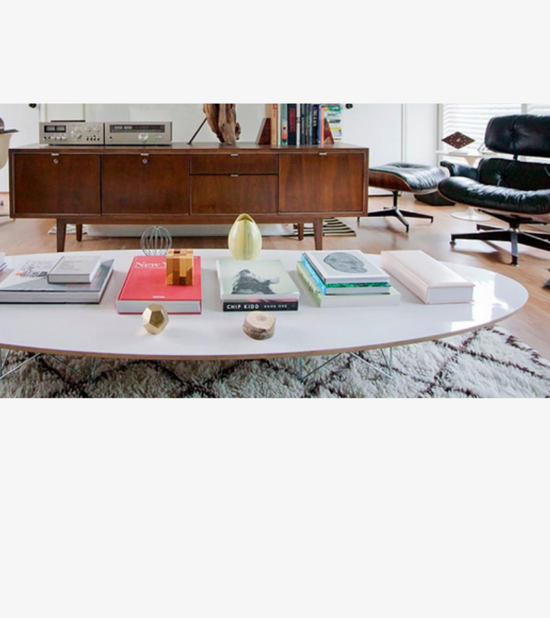 ETR Elliptical Eames Style Surfboard Coffee Table Onske