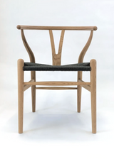 Wishbone Style Dining Chair in American Oak