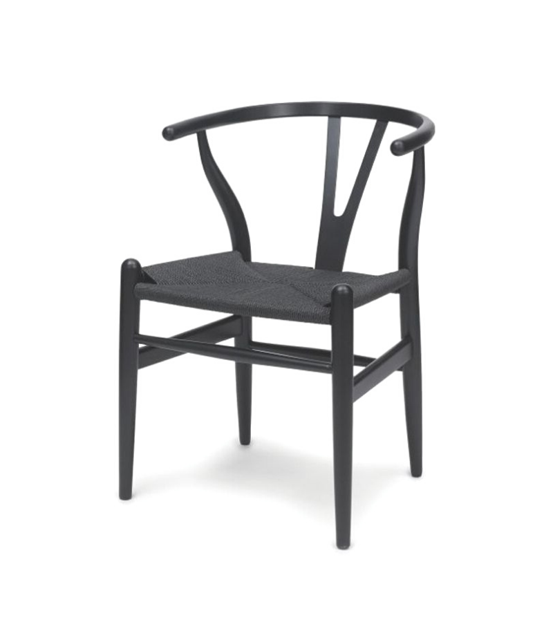 Lars Black Ash Wood Dining Chair