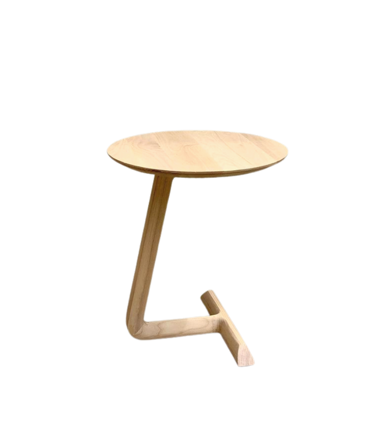 Wood accent side table deals