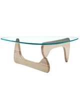 Tripod Glass Coffee Table 130cm