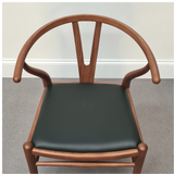 Y Style Dining Chair Leather Seat